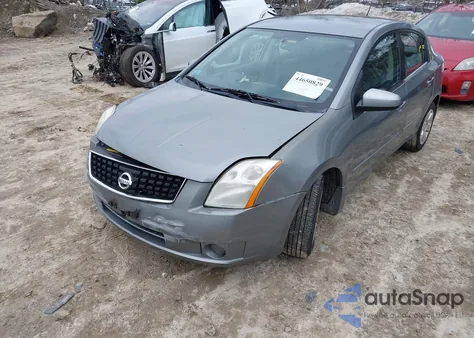 2008 Nissan Sentra 2.0 from USA, damaged, VIN 3N1AB61E98L612176